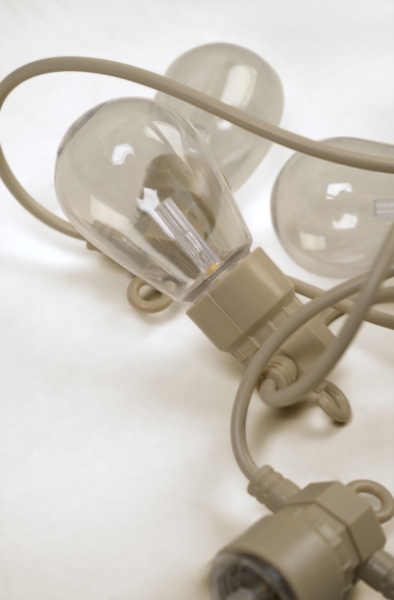 Led lyslenke beige - 3