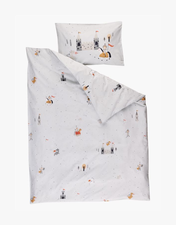 Sengetøy lys blå - 140x200 50x70cm lys blå - 1