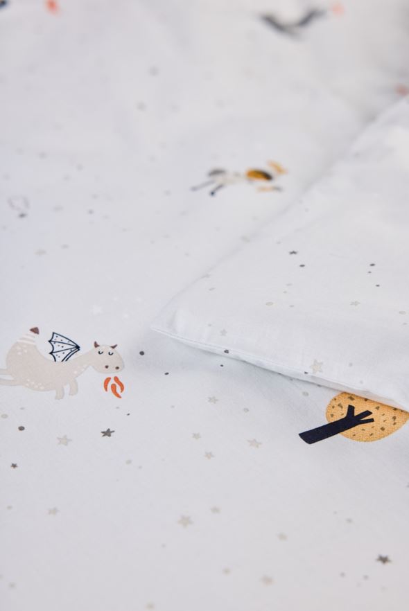 Sengetøy lys blå - 2