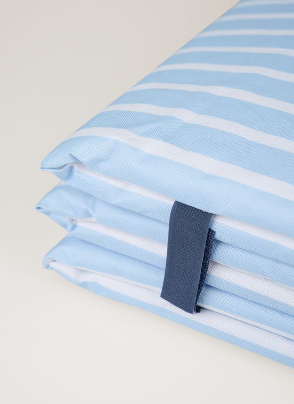 Strandmadrass lys blå - 2