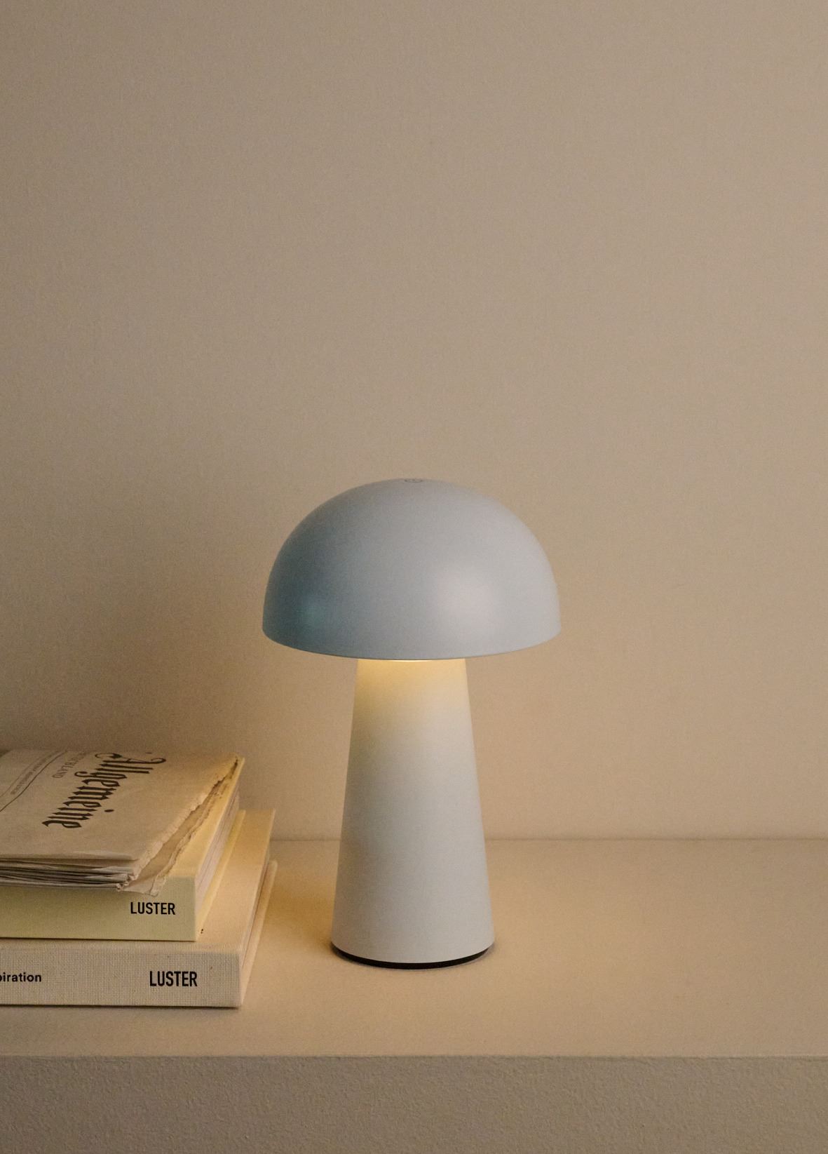 Led lampe lys blå - 5