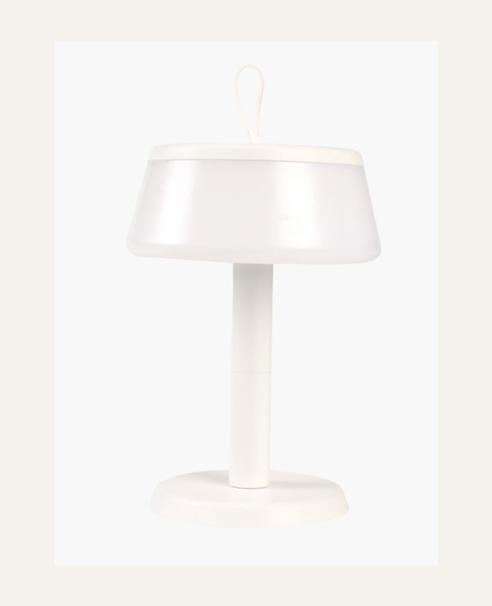 Led lampe hvit - 22,9 cm ø14,2 hvit - 1