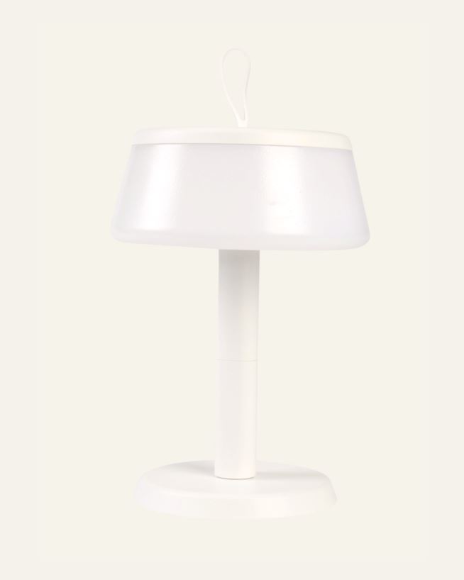 Led bordlampe hvit - 22,9 cm ø14,2 hvit - 1