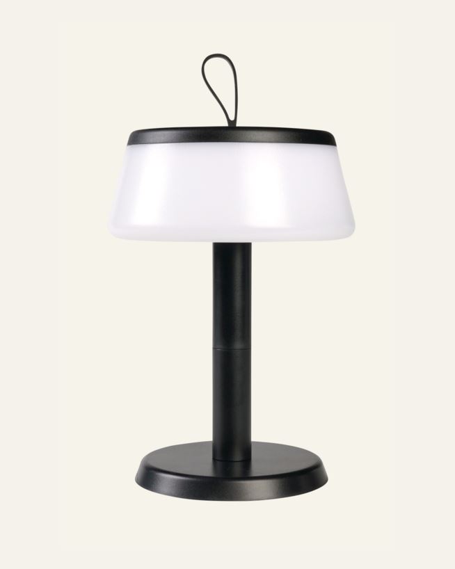 Led bordlampe svart - 22,9 cm ø14,2 svart - 1