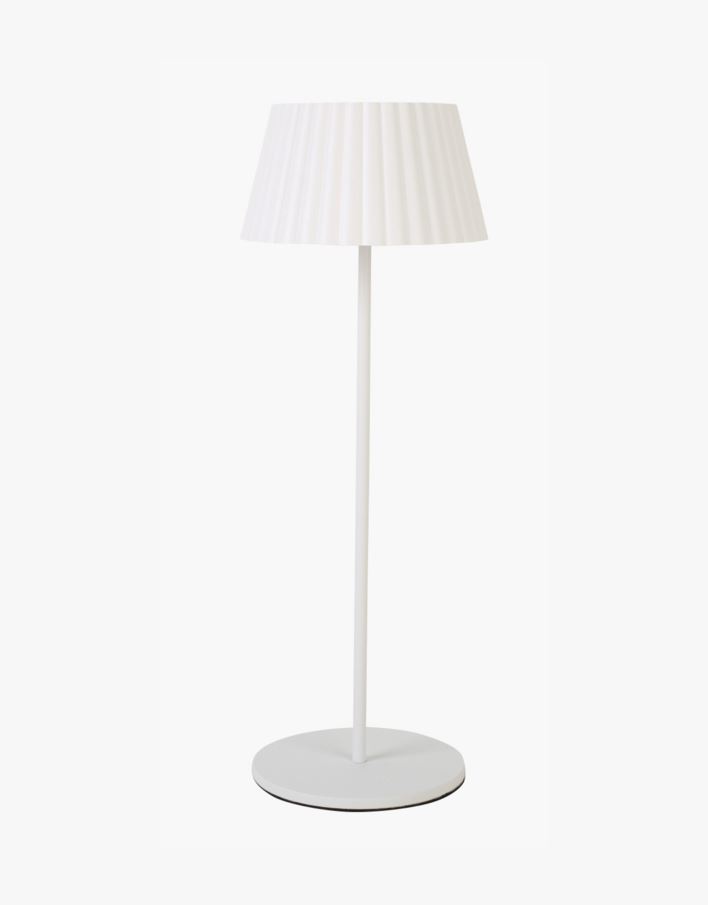 Led lampe hvit - 37,5 cm ø13,5 hvit - 1