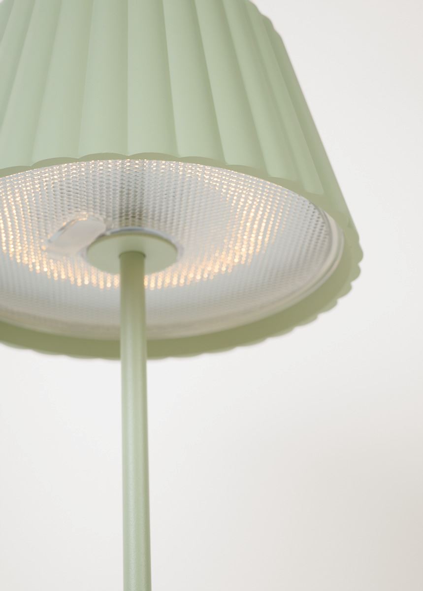 Led lampe lindegrønn - 2