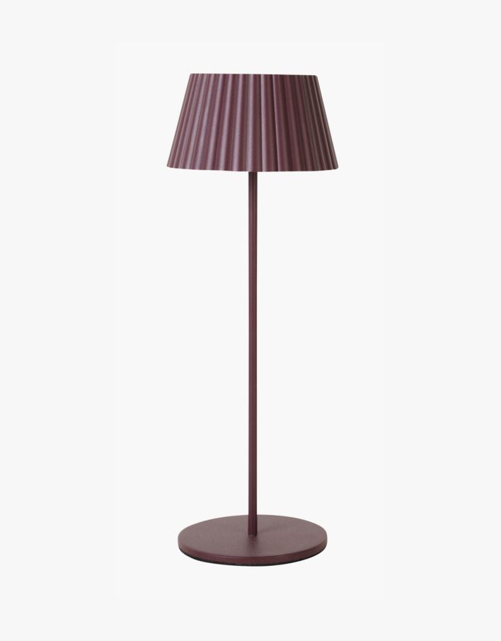 Led lampe burgunder - 37,5 cm ø13,5 burgunder - 1