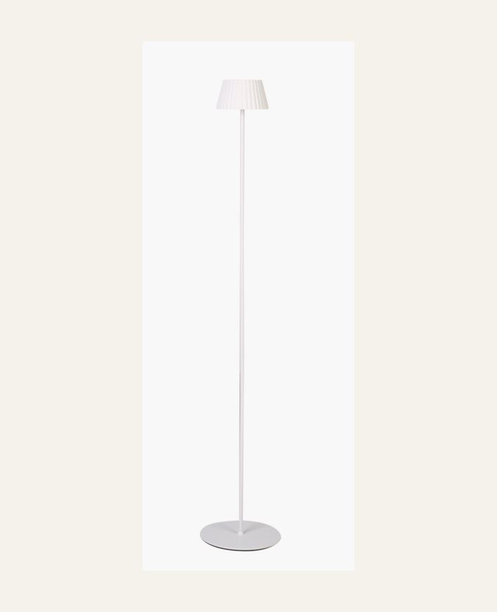 Led gulvlampe hvit - 122 cm ø13,5 hvit - 1
