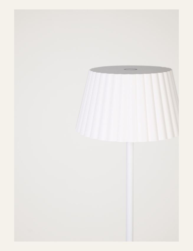 Led gulvlampe hvit - 2