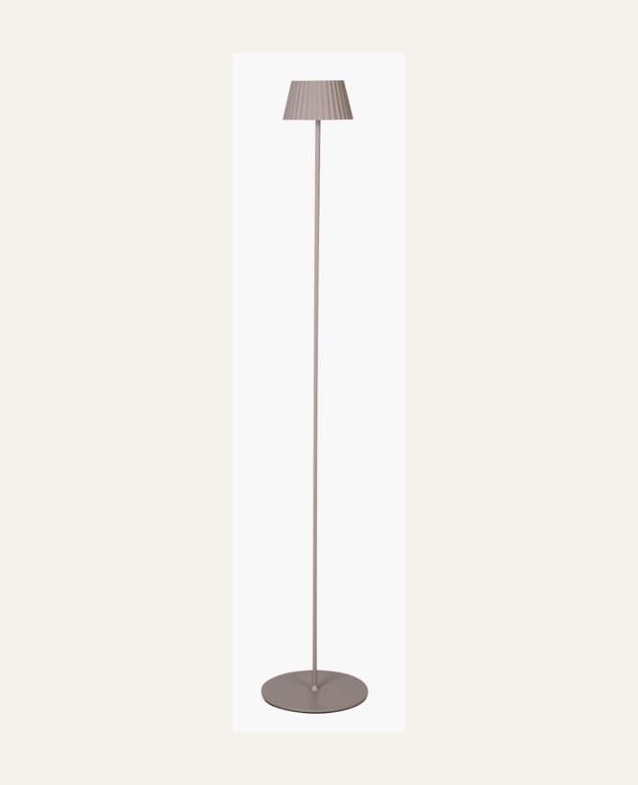 Led gulvlampe taupe - 122 cm ø13,5 taupe - 1