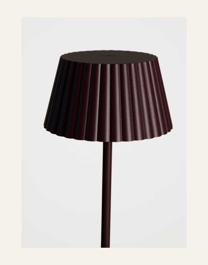 Led gulvlampe burgunder - 2