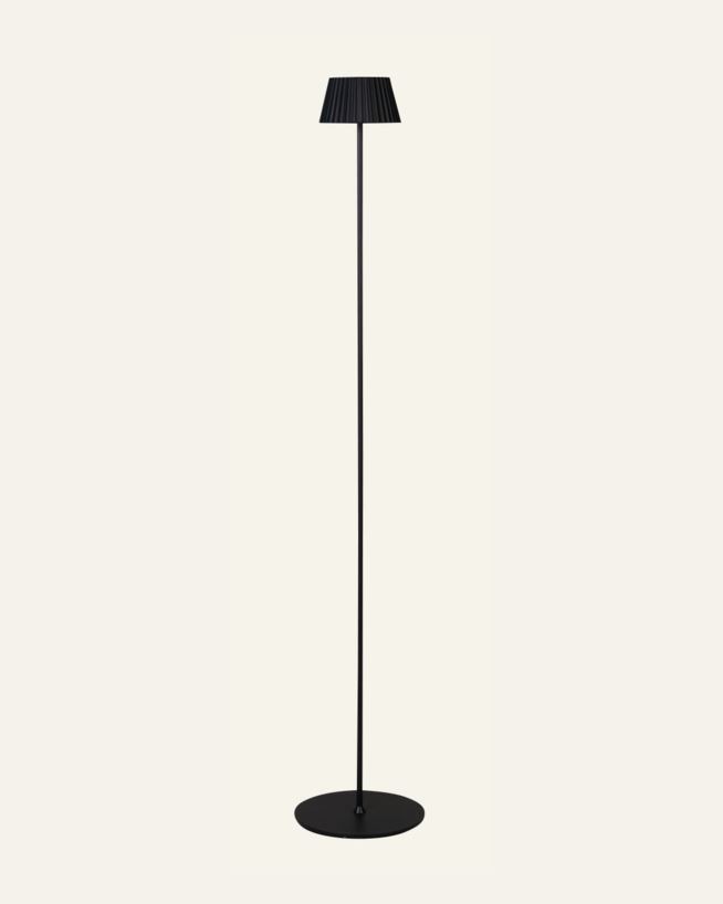 Led gulvlampe svart - 122 cm ø13,5 svart - 1