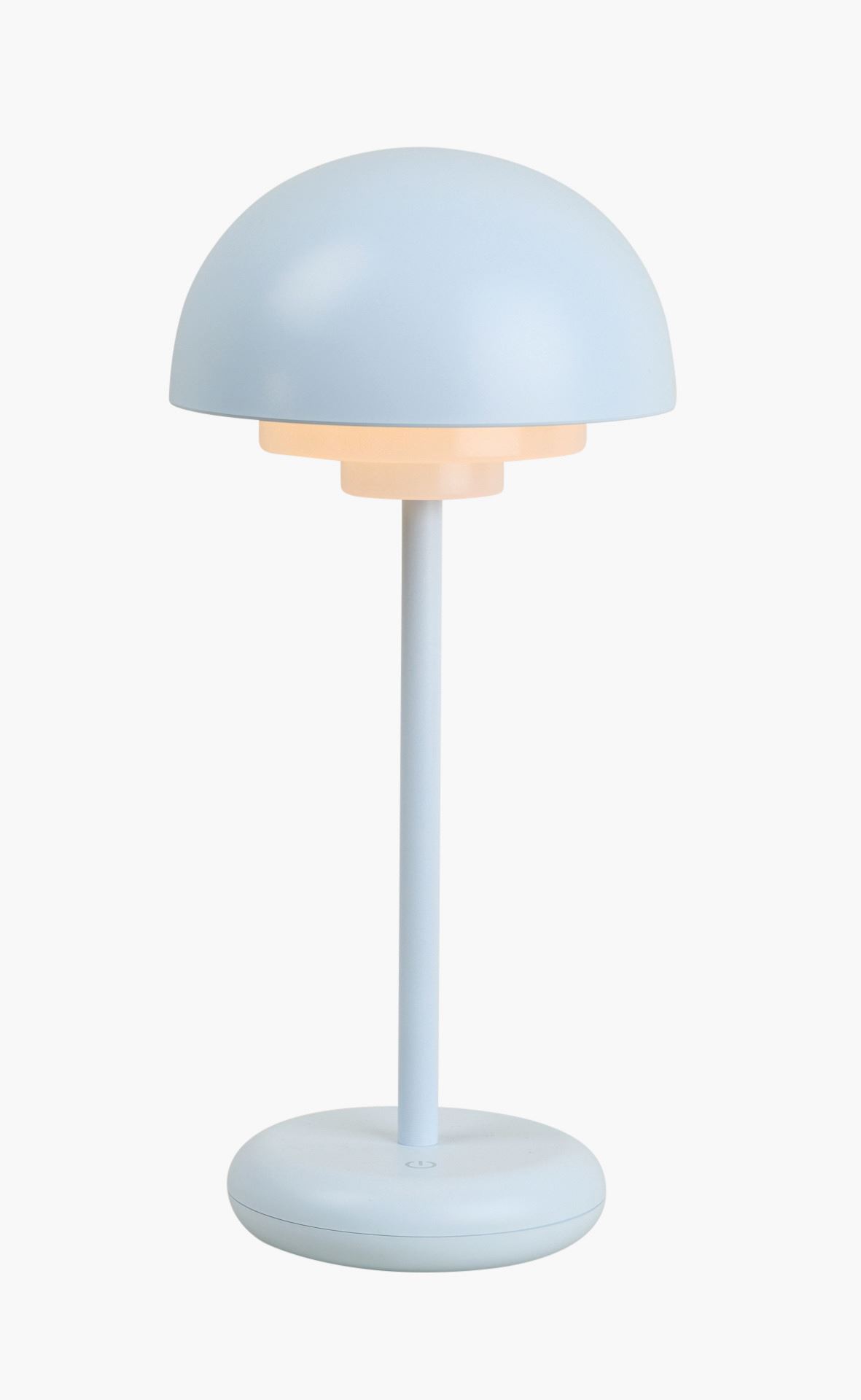 Led lampe lys blå - 28,2 cm ø13,7 lys blå - 1