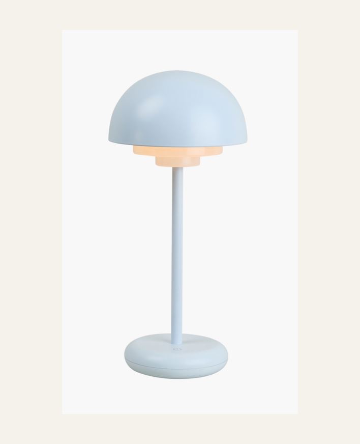 Led lampe lys blå - 28,2 cm ø13,7 lys blå - 1