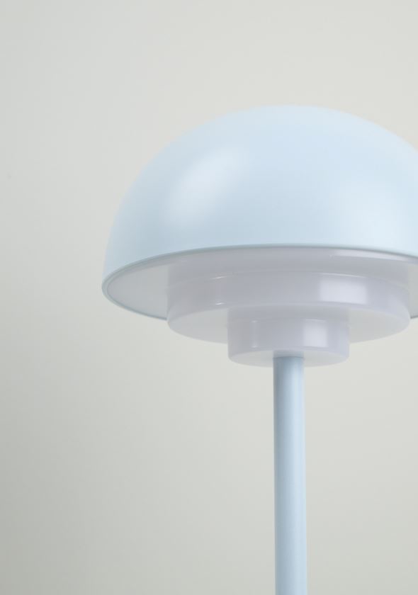 Led lampe lys blå - 5