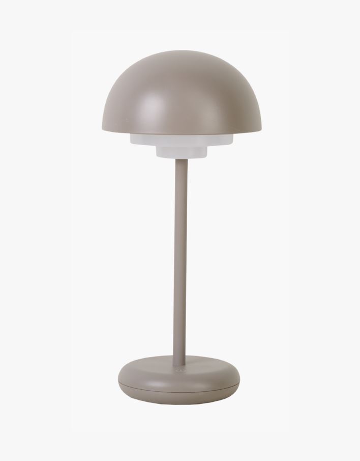 Led lampe taupe - 28,2 cm ø13,7 taupe - 1