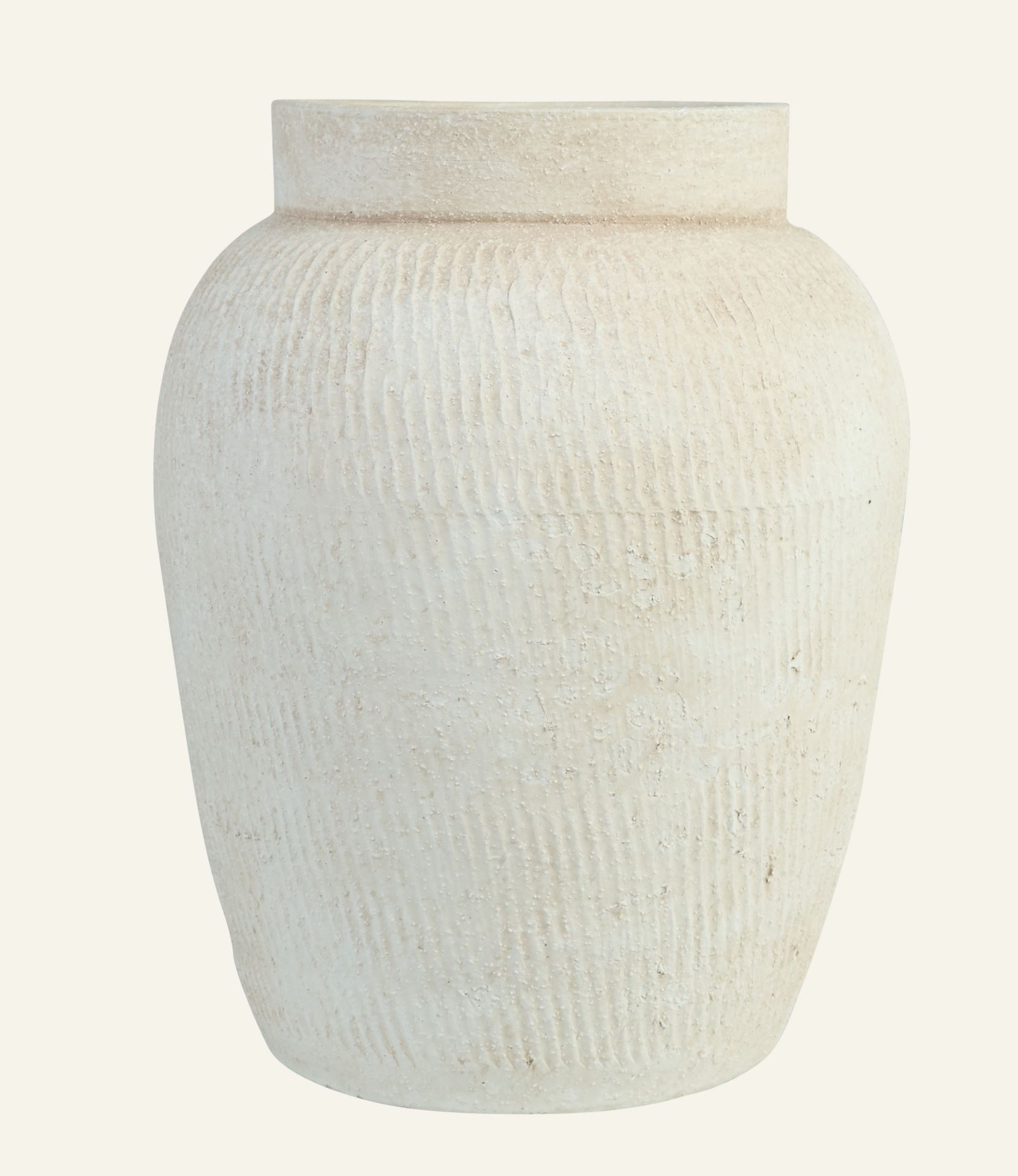 Vase beige - 20,5x26,5 cm beige - 1