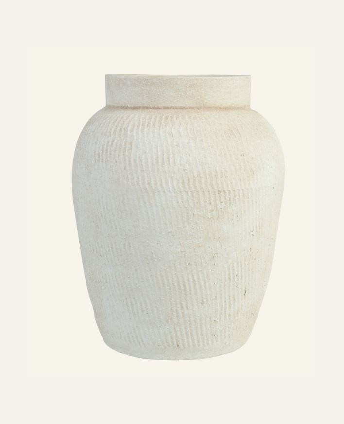 Vase beige - 20,5x26,5 cm beige - 1