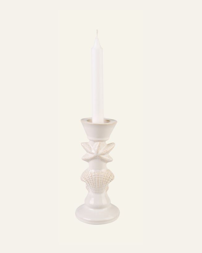 Lysestake hvit - 9x9x20,5 cm hvit - 1