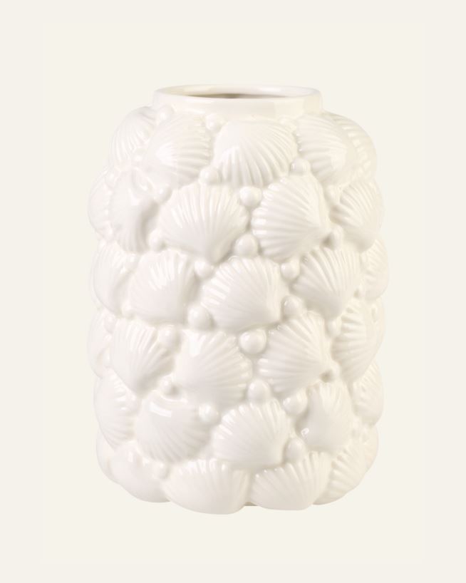 Vase hvit - 15,7x15,7x20,8 cm hvit - 1