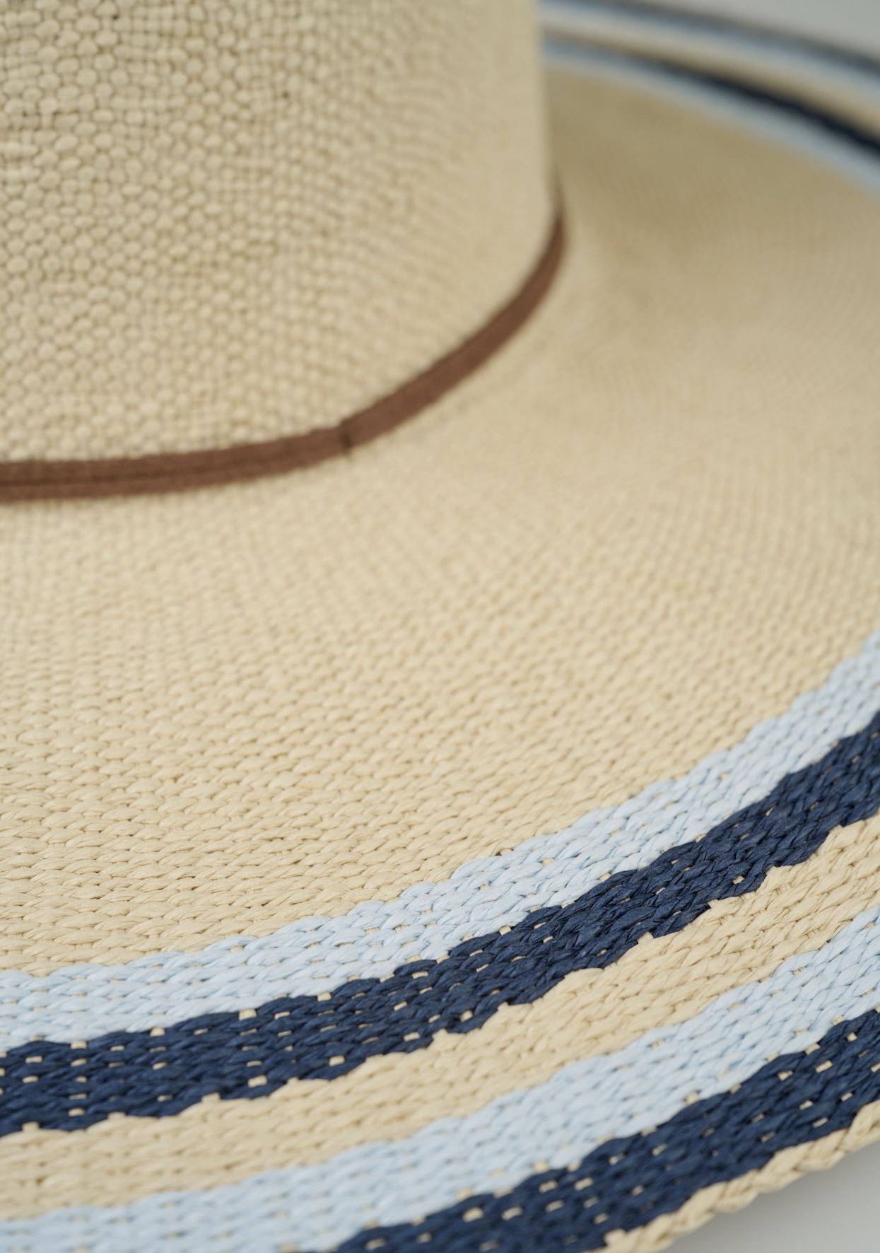 Stråhatt multi blå - 2