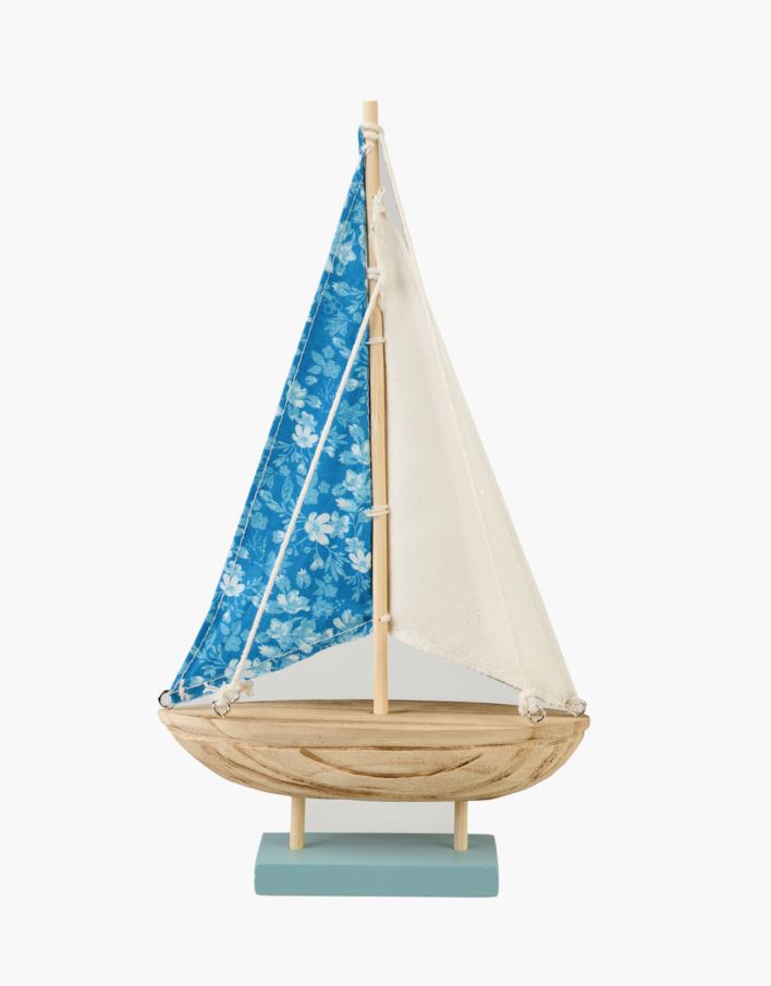 Pynt mørk blå - 6x16x28 cm mørk blå - 1
