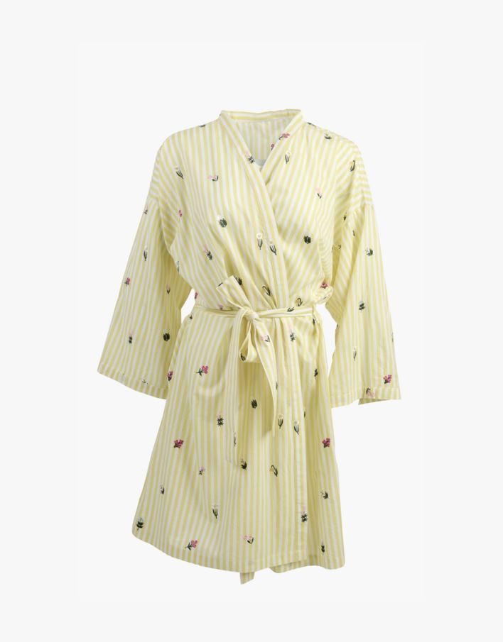 Kimono gul - one size gul - 1