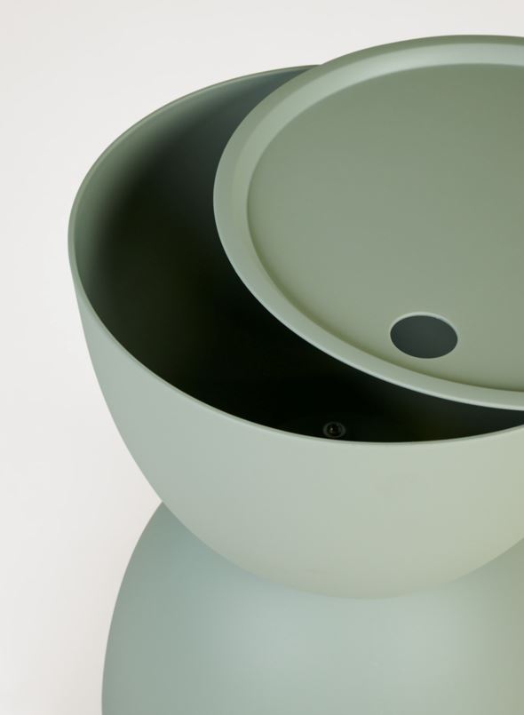 Hagebord lindegrønn - h46 cm ø34 lindegrønn - 1