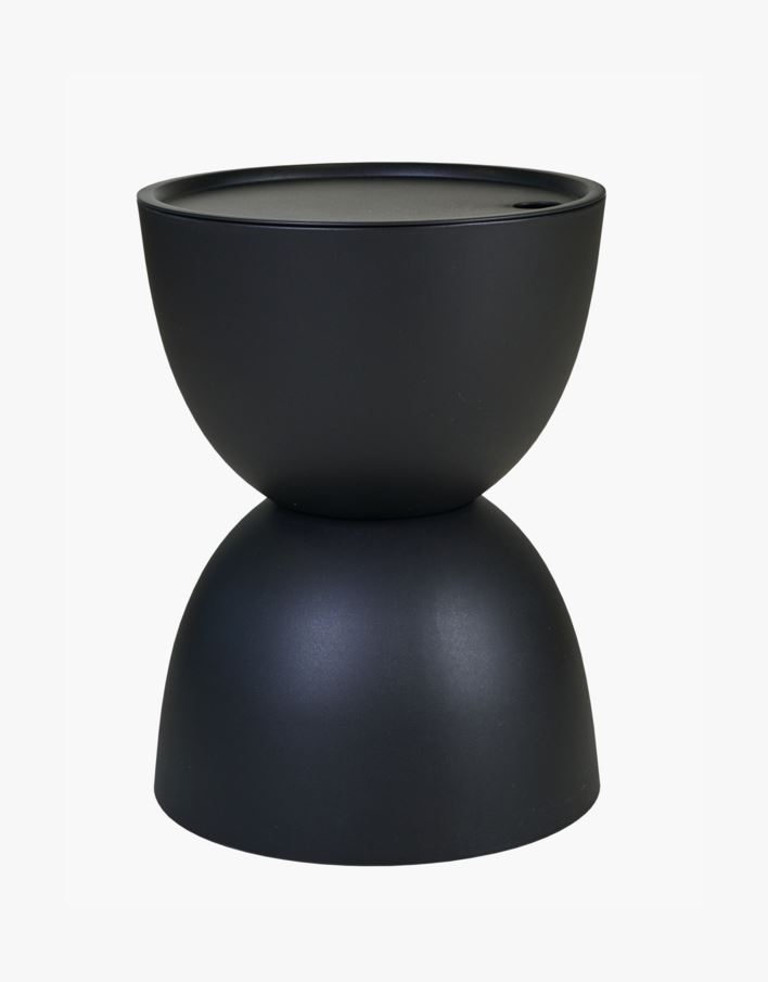 Hagebord svart - h46 cm ø34 svart - 1