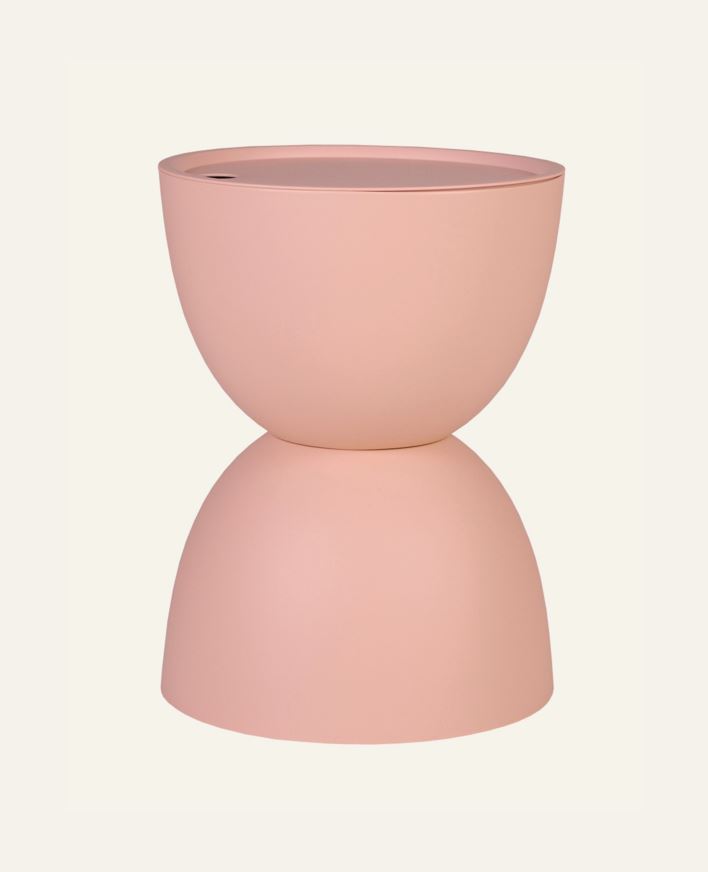 Hagebord pudderrosa - ø34x45 cm pudderrosa - 1