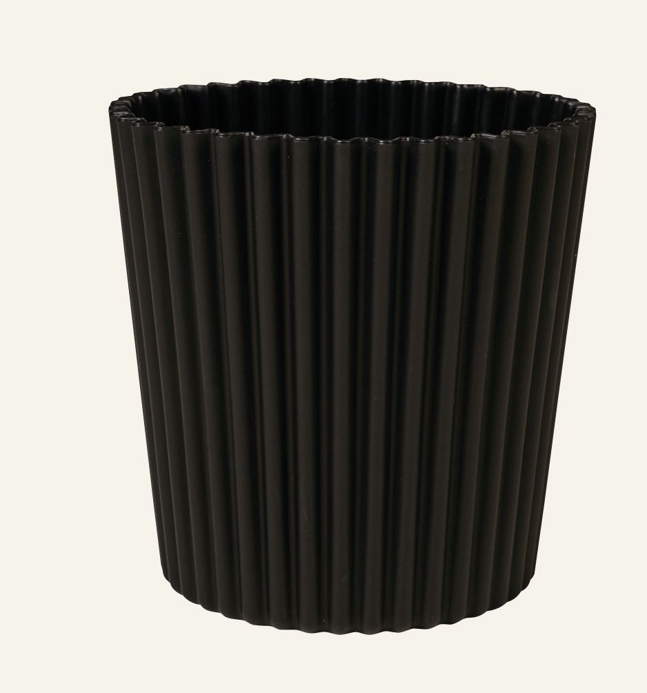 Utepotte svart - 25x25x25 cm svart - 1
