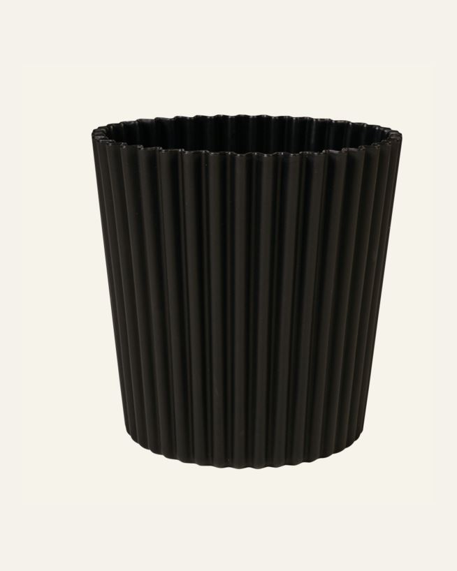 Utepotte svart - 25x25x25 cm svart - 1