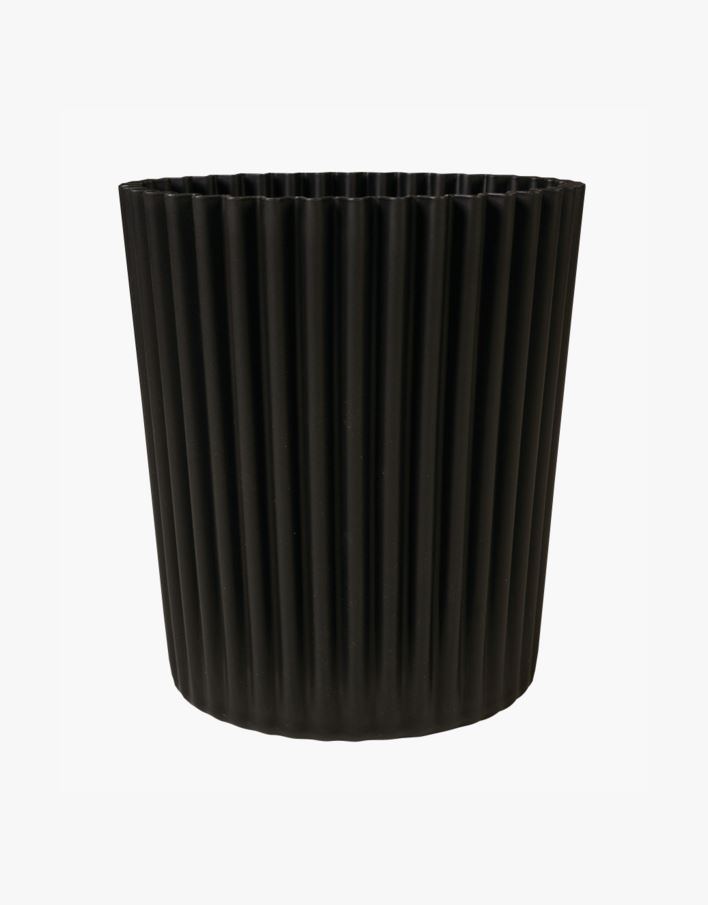 Utepotte svart - 39x39x44 cm svart - 1