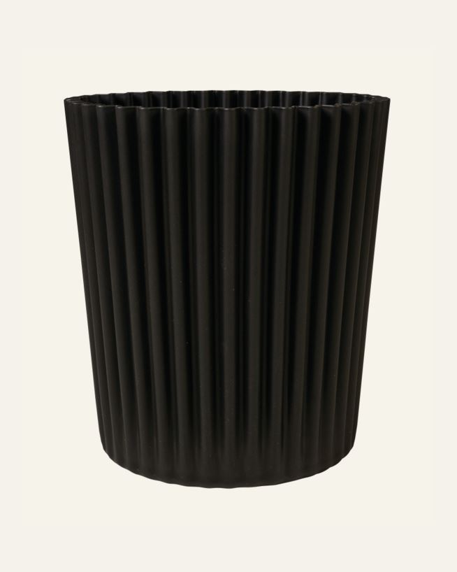 Utepotte svart - 39x39x44 cm svart - 1