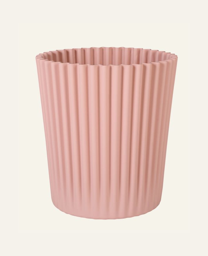 Utepotte pudderrosa - 33x33x35 cm pudderrosa - 1