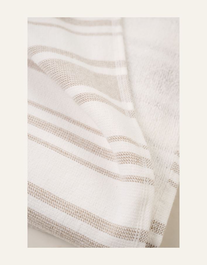 Badehåndkle beige - 2