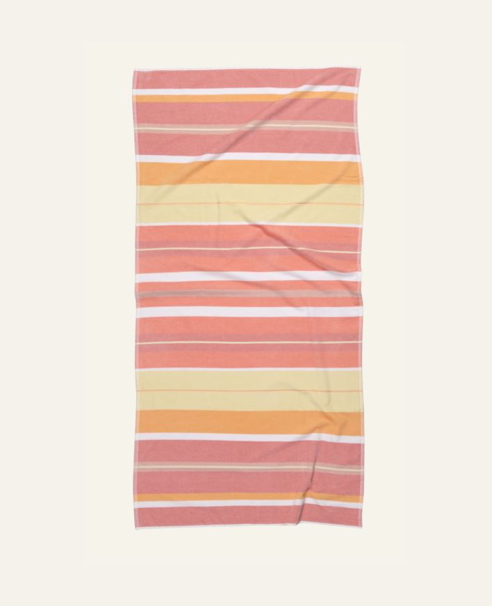 Badehåndkle korall - 90x180 cm korall - 1