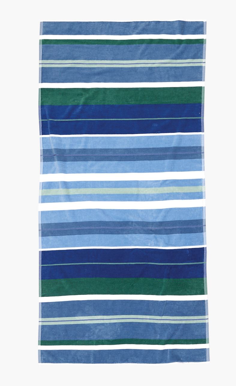 Badehåndkle himmelblå - 90x180 cm himmelblå - 1