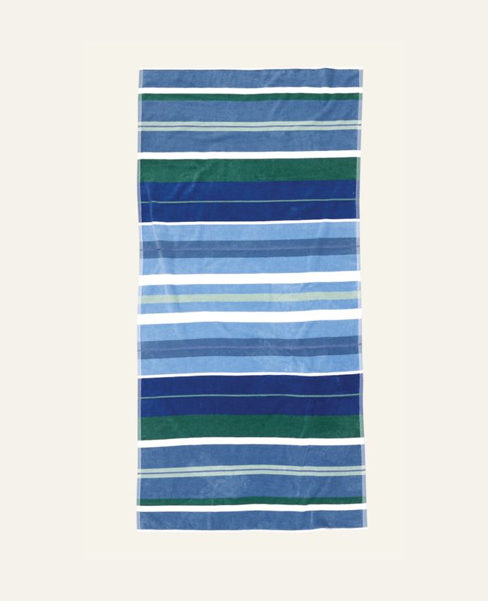 Badehåndkle himmelblå - 90x180 cm himmelblå - 1