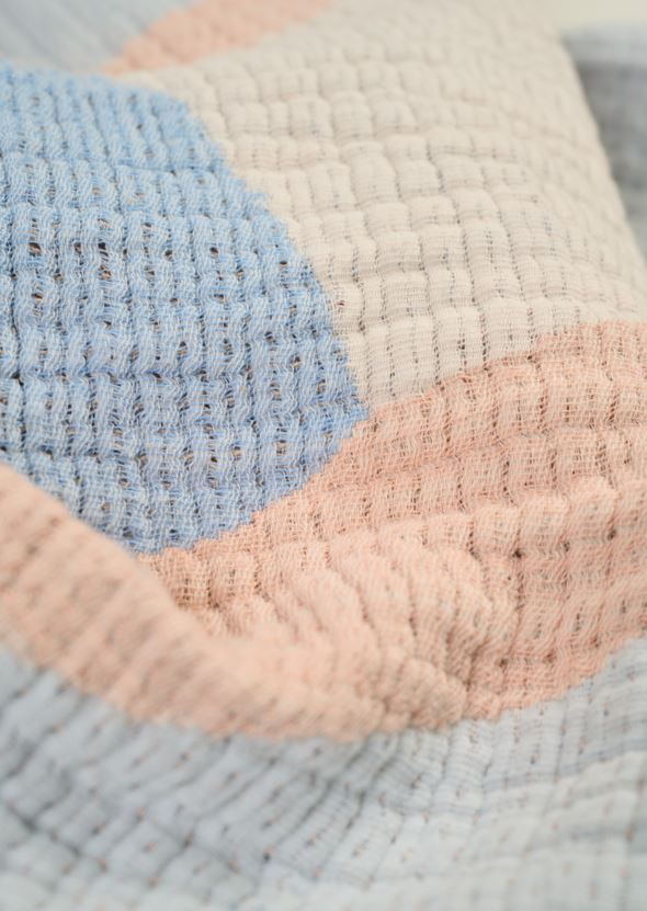 Pledd multi blå - 2