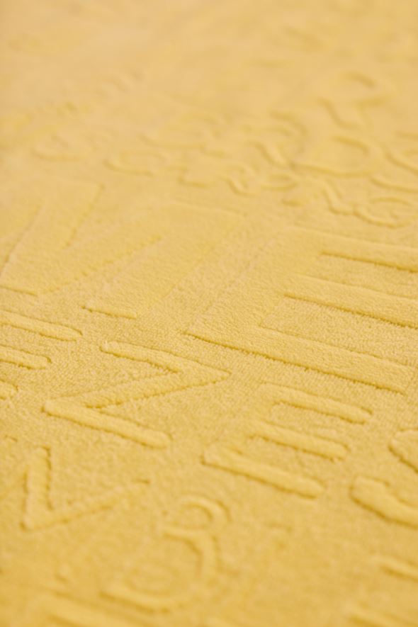 Badehåndkle gul - 3