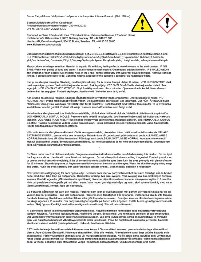 Duftpinner multi beige - 3