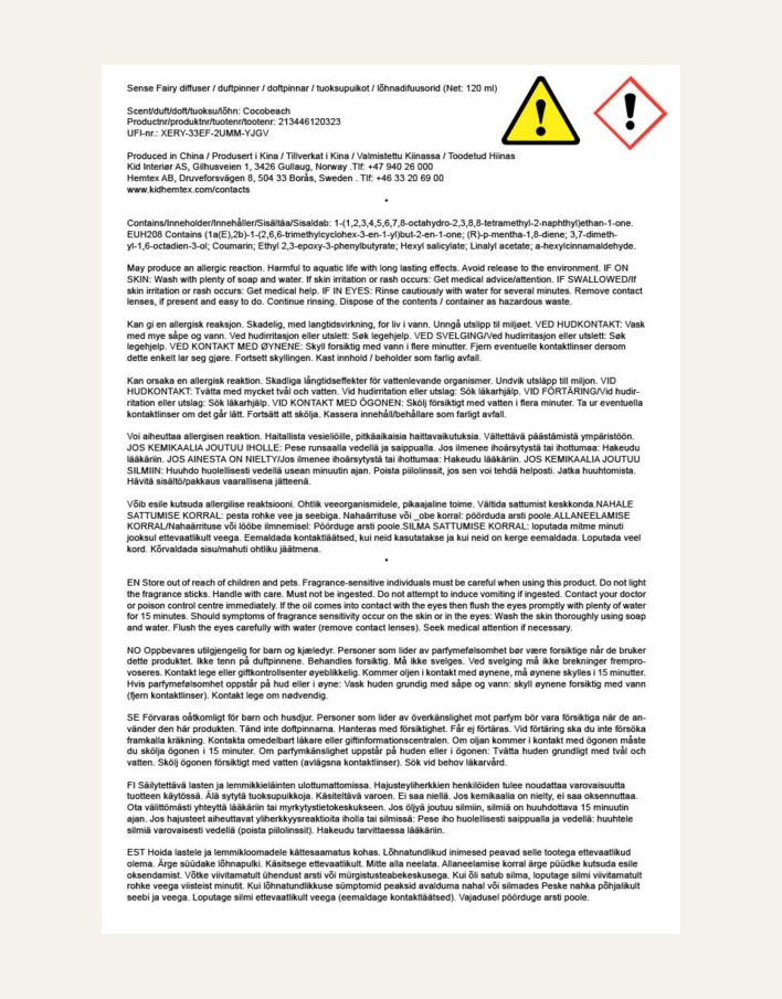 Duftpinner multi beige - 3