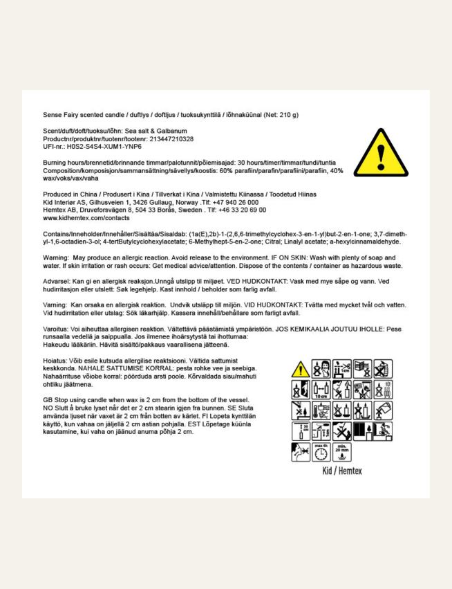 Duftlys multi blå - 4