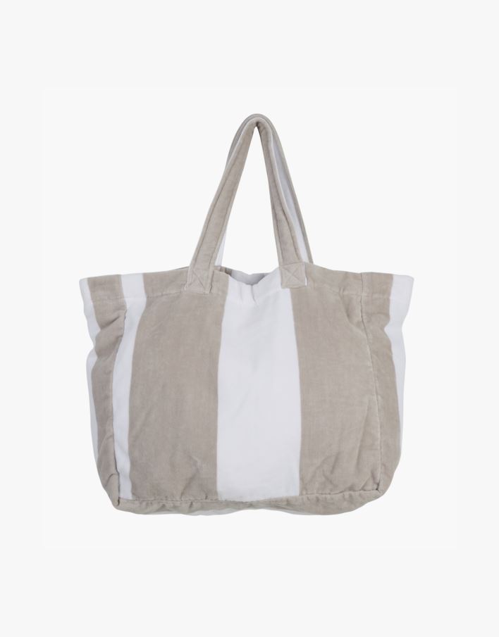 Strandveske beige - one size beige - 1