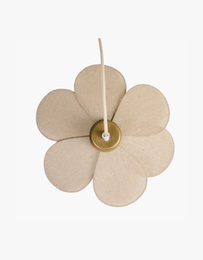 Taklampe natur - 30x30x9 cm natur - 1