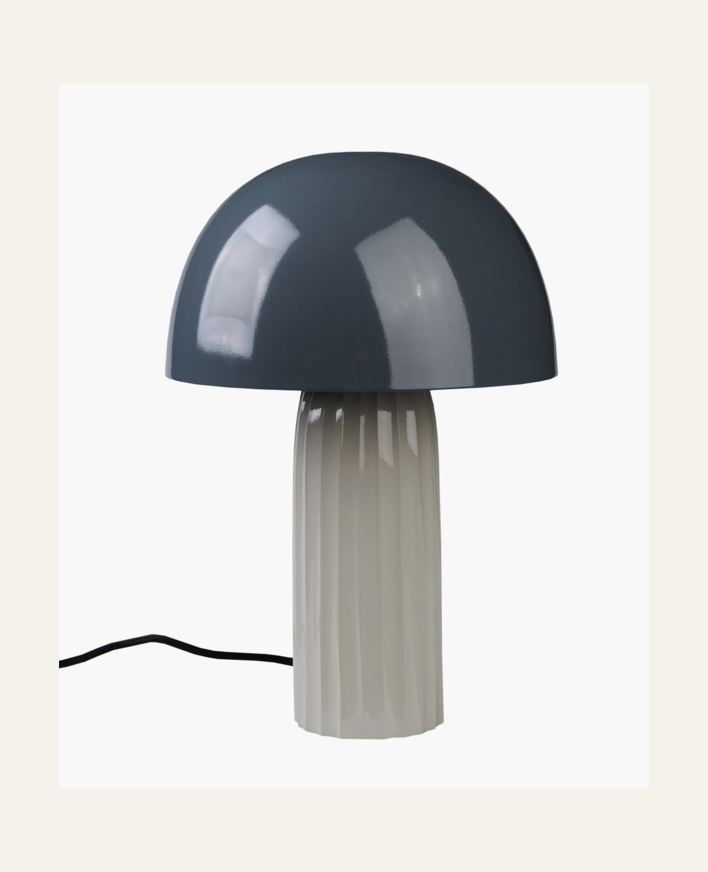 Bordlampe blå - 24x24x37 cm blå - 1