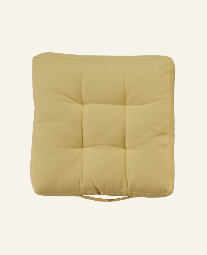 Sittepute gul - 40x40x5 cm gul - 1