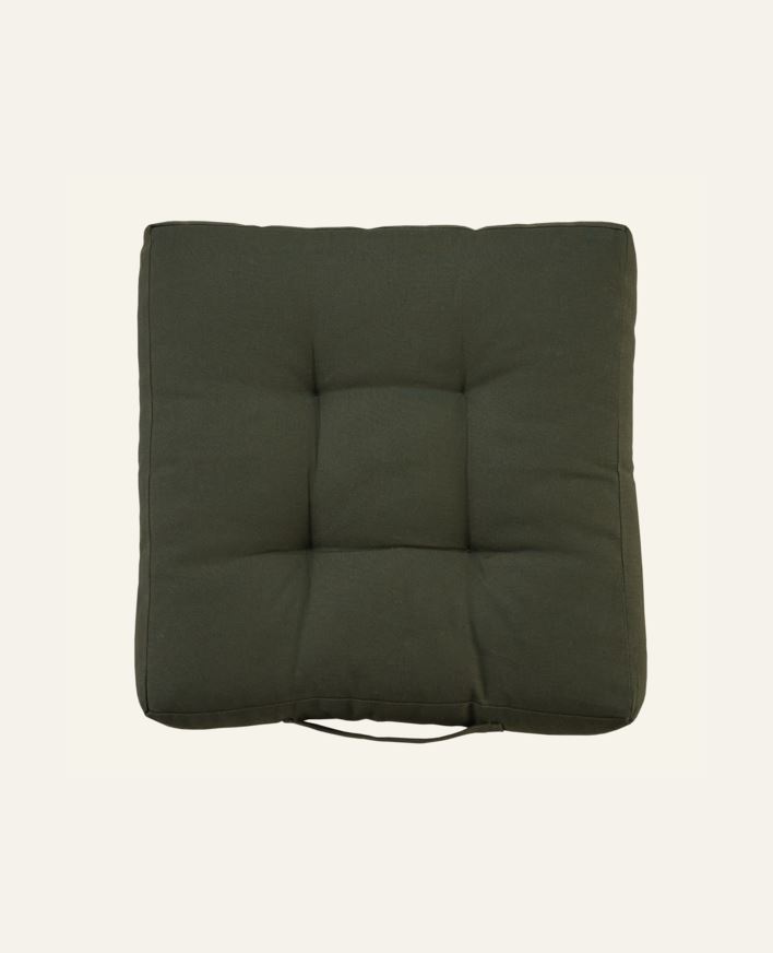 Sittepute olivengrønn - 40x40x5 cm olivengrønn - 1