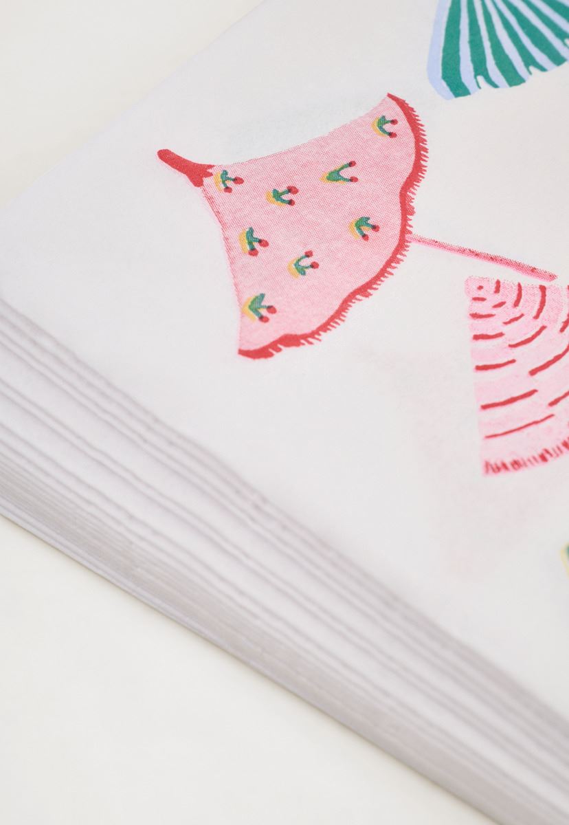 Papirservietter multi - 2